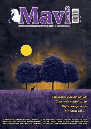 Mavi Gök Kültür Sanat Edebiyat Dergisi Sayı: 24 Mart - Nisan 2025 | Mavi Gök Dergisi Yayınları (Ciltsiz) - Resim 1