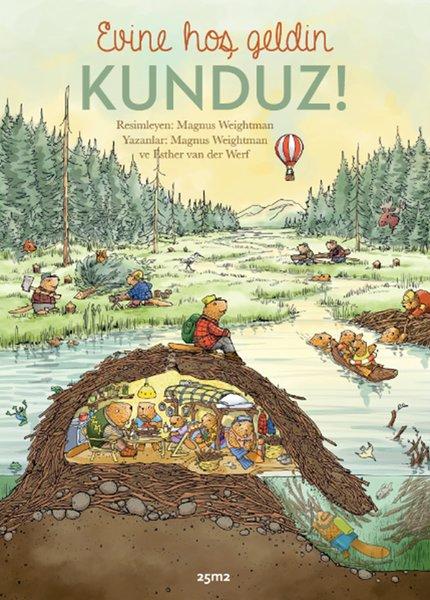 Evine Hoş Geldin Kunduz! | 25M2 Kitap (İnce Kapak) - Resim 1