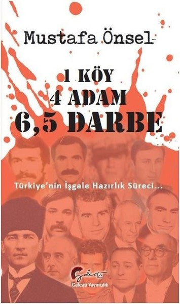 1 Köy 4 Adam 65 Darbe - Mustafa Önsel kitap kapağı