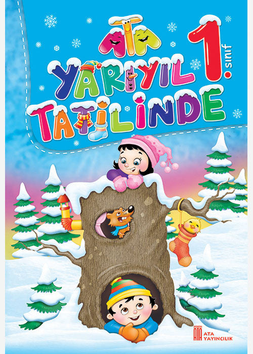 1. Sınıf Ata Yarıyıl Tatilinde kitap kapağı