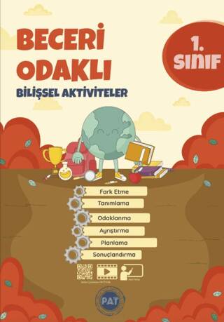 Curious&Genius Pat Beceri Odaklı Bilişsel Aktiviteler 1.Sınıf - Kolektif kitap kapağı