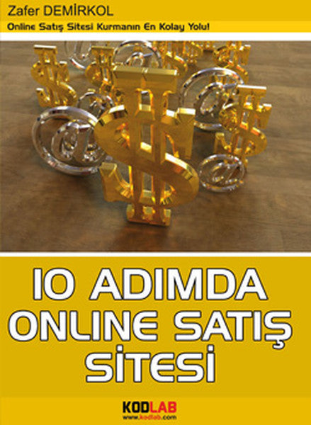 10 Adımda Online Satış Sitesi - Zafer Demirkol kitap kapağı