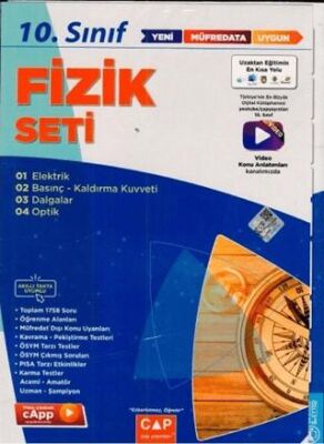 2022 10.Sınıf Anadolu Lisesi Fizik Seti - Kolektif kitap kapağı