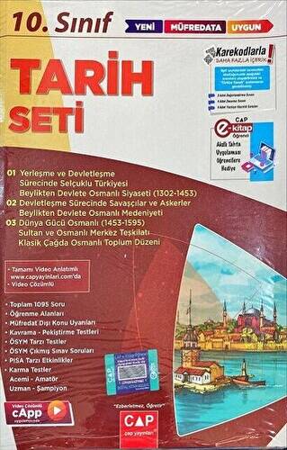 10.Sınıf Tarih Anadolu Seti - Kolektif kitap kapağı