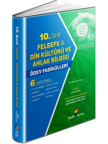 10. Sınıf Felsefe Din Kültürü ve Ahlak Bilgisi Ödev Fasikülleri - Kolektif kitap kapağı