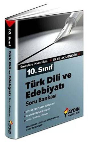 10. Sınıf Türk Dili ve Edebiyatı Soru Bankası - Esra Ünver kitap kapağı