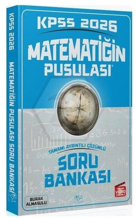 2026 KPSS Matematik Matematiğin Pusulası Soru Bankası Çözümlü | CBA Yayınları (İnce Kapak)