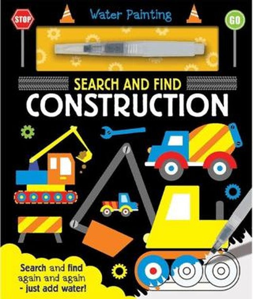 Water Painting - Search and Find Construction | IMAGINE THAT (Ciltli)