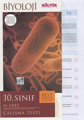 10.Sınıf Biyoloji Yaprak Test - Kültür Yayıncılık kitap kapağı