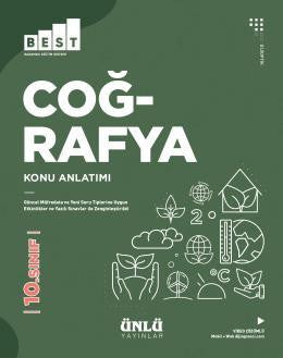 10.Sınıf Coğrafya Konu Anlatım - Ünlü Yayınları - Kolektif kitap kapağı