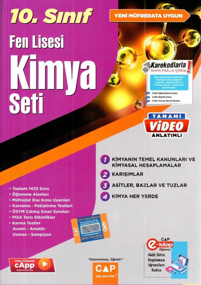 10.Sınıf Fen Lisesi Kimya Seti - Kolektif kitap kapağı