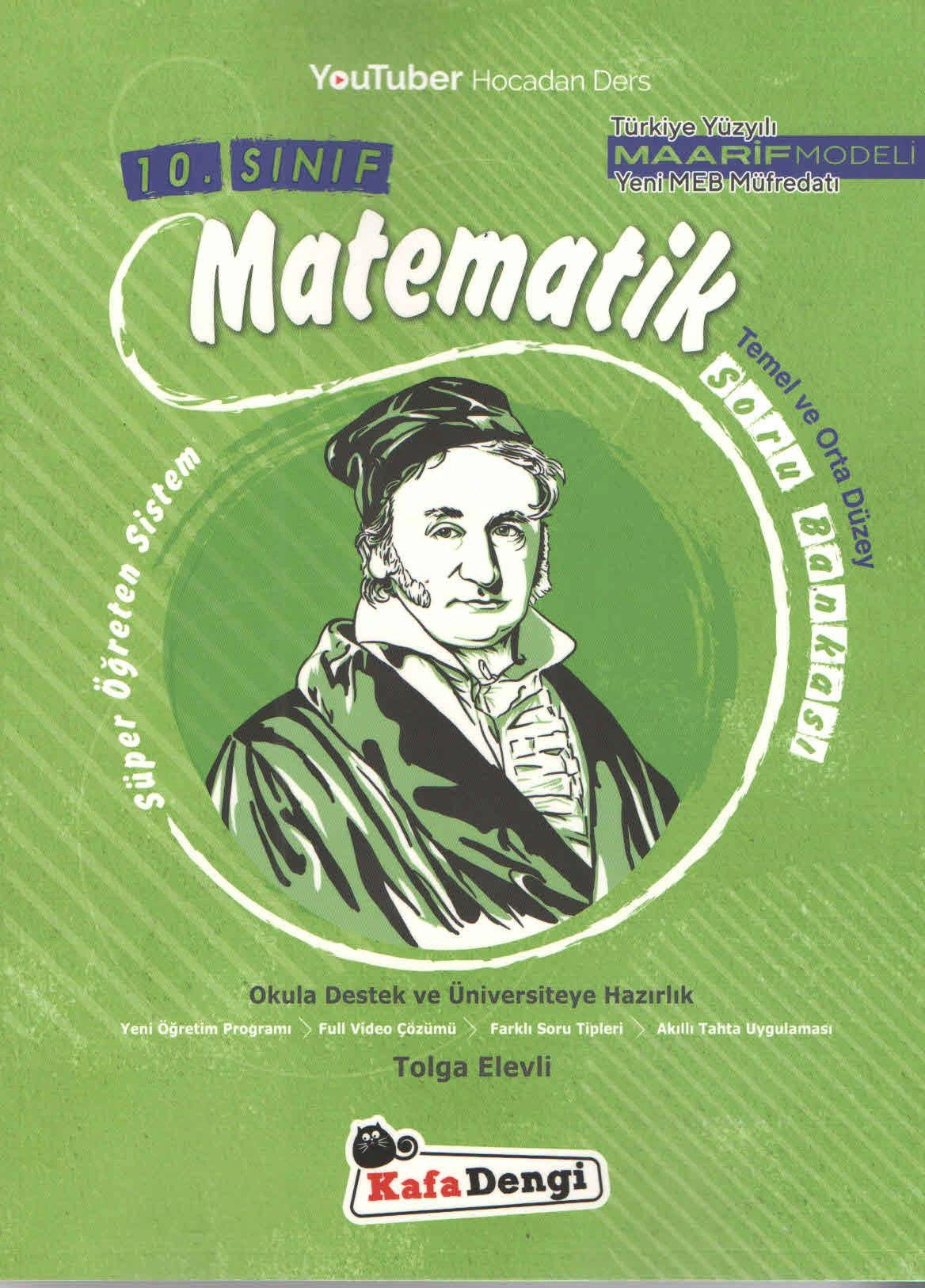 10.Sinif Matematik Süper Öğreten Sistem +Soru Bankasi Kafa Dengi kitap kapağı