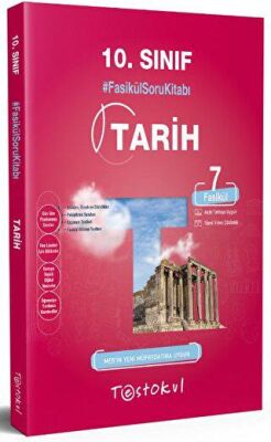 Test Okul 10. Sınıf Tarih Fasikül Soru Kitabı Bankası 2023 - Kolektif kitap kapağı