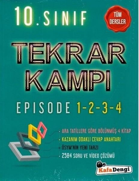 10.Sınıf Tüm Dersler Tekrar Kampı - Kolektif kitap kapağı