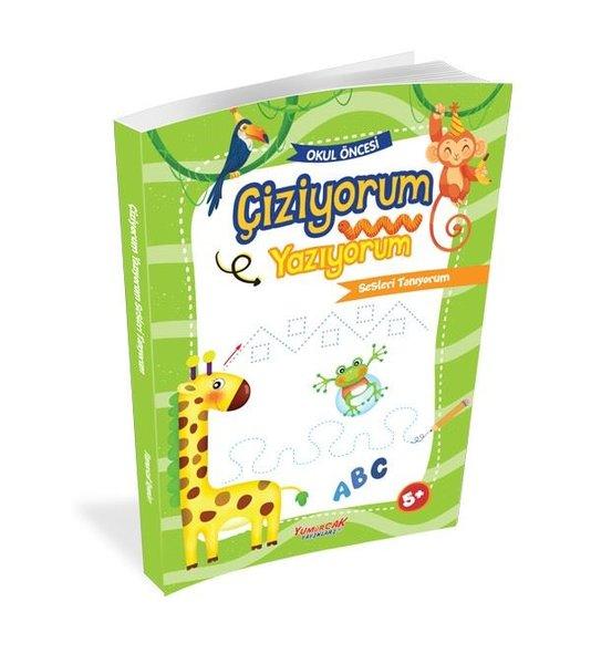 Çiziyorum Yazıyorum Sesleri Tanıyorum - Okul Öncesi | Yumurcak Yayınları (İnce Kapak) - Resim 1