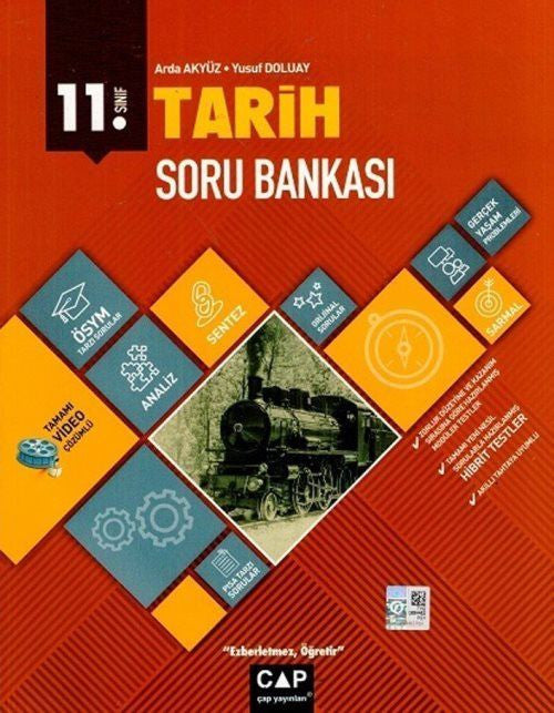 11. Sınıf Anadolu Lisesi Tarih Soru Bankası kitap kapağı