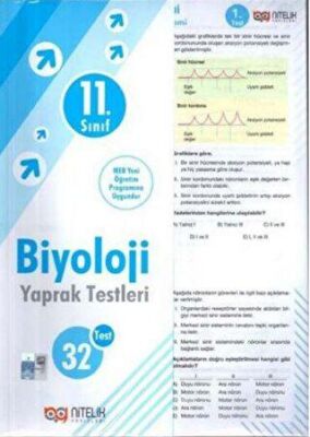 Nitelik Yaprak Test 11.Sınıf Biyoloji - - Kolektif kitap kapağı