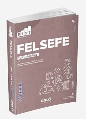 11.Sınıf Felsefe Soru Bankası - Ünlü Yayınları - Kolektif kitap kapağı