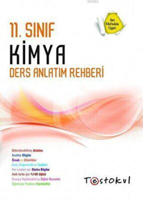 Test Okul Yayınları 11. Sınıf Kimya Ders Rehberi - Kolektif kitap kapağı