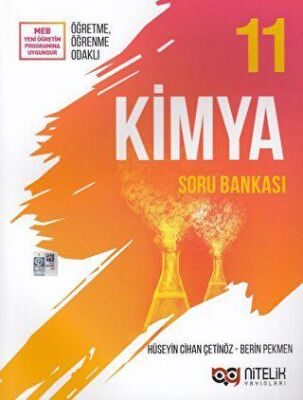 Nitelik 11. Sınıf Kimya Soru Bankası - Berin Pekmen kitap kapağı