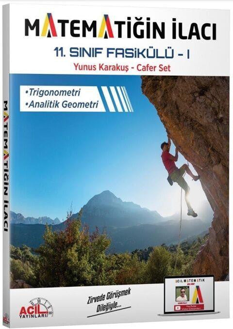 Acil Yayınları 11. Sınıf Matematiğin İlacı Fasikül kitap kapağı