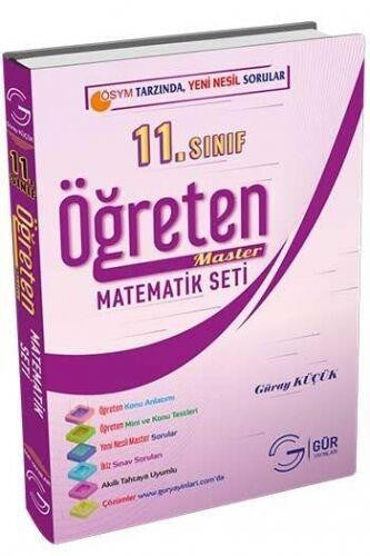 11. Sınıf Öğreten Master Matematik Seti Gür Yayınları - Güray Küçük kitap kapağı