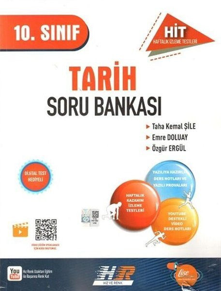 11. Sınıf Tarih HİT Soru Bankası - Taha Kemal Şile kitap kapağı