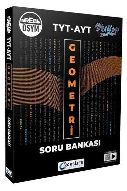 TYT - AYT Geometri Soru Bankası | Oksijen Yayınları - Eğitim (İnce Kapak)