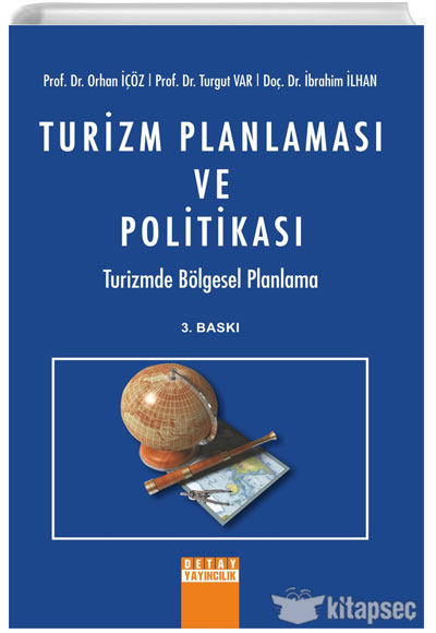 Turizm Planlaması ve Politikası Turizmde Bölgesel Planlama - Komisyon kitap kapağı
