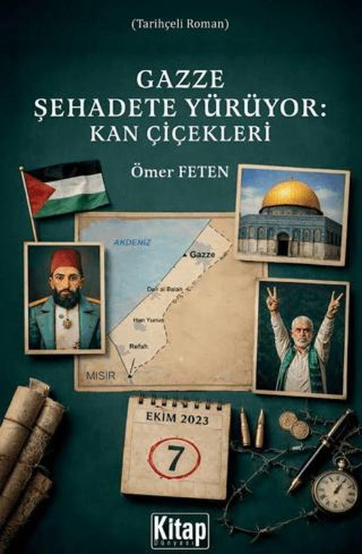 Gazze Şehadete Yürüyor: Kan Çiçekleri | Kitap Dünyası Yayınları (Ciltsiz)