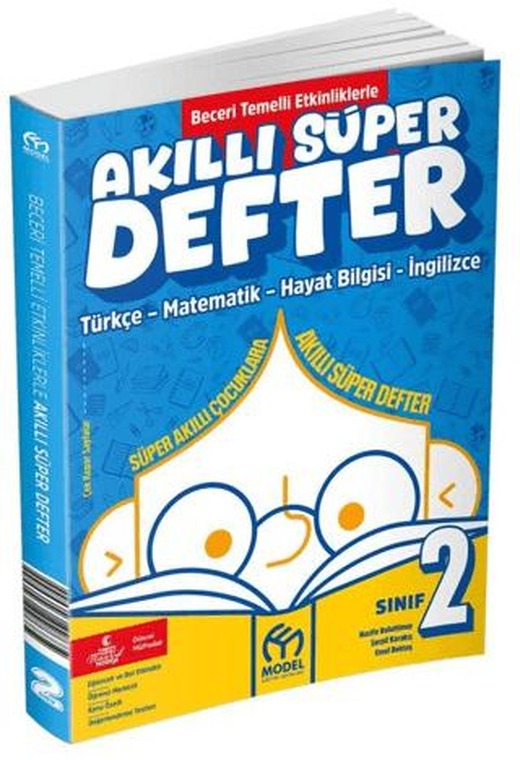 2. Sınıf Akıllı Süper Defter | Model Eğitim Yayıncılık (Ciltsiz)