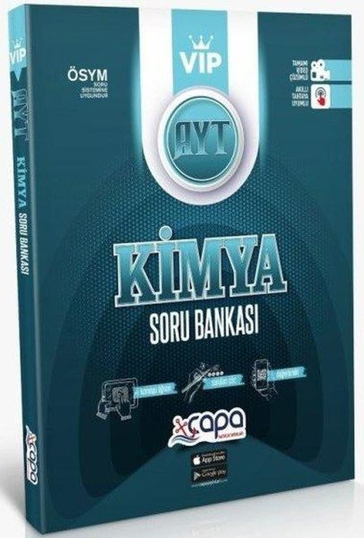AYT Kimya Soru Bankası | Çapa Yayınları (İnce Kapak)