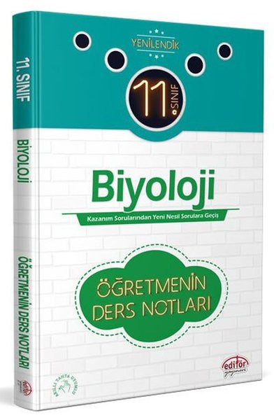 11.Sınıf Biyoloji Öğretmenin Ders Notları - Kolektif kitap kapağı