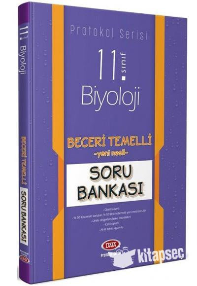 11.Sınıf Biyoloji Protokol Serisi Soru Bankası - Data Yayınları kitap kapağı