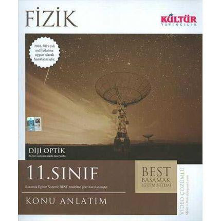 11.Sınıf Fizik Konu Anlatım Best - Kültür Yayıncılık kitap kapağı