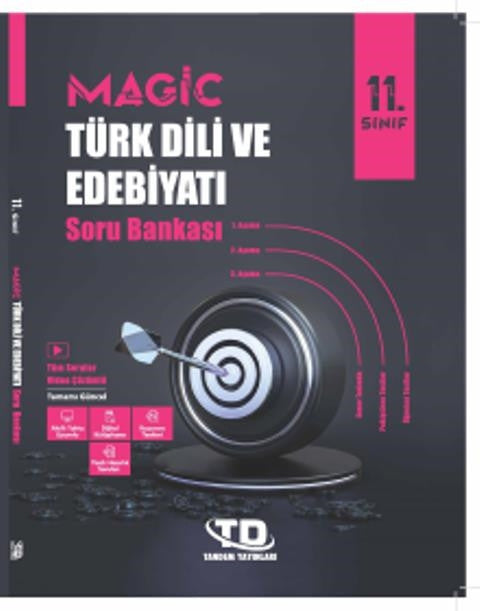 11.Sınıf Magic Türk Dili ve Edebiyatı Soru Bankası kitap kapağı