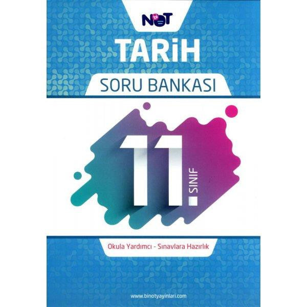11.Sınıf Tarih Soru Bankası - Binot Yayınları kitap kapağı