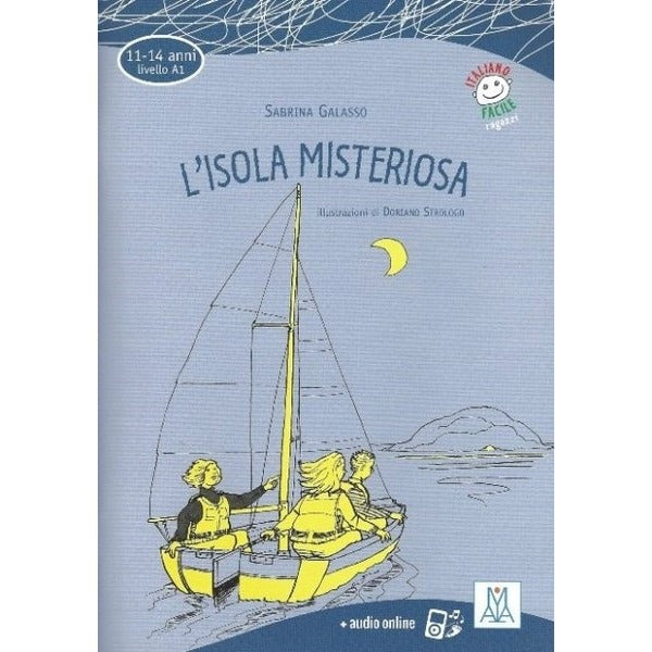 L'isola Misteriosa+Audio Online A1 | Alma (İnce Kapak)