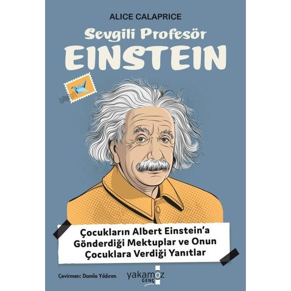 Sevgili Profesör Einstein | Yakamoz Yayınları (İnce Kapak)