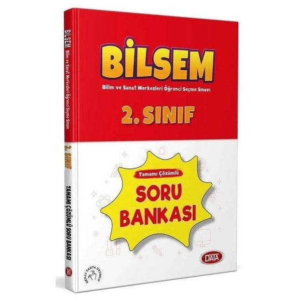 2.Sınıf BİLSEM Hazırlık Soru Bankası | Data Yayınları - Ders Kitapları (İnce Kapak)