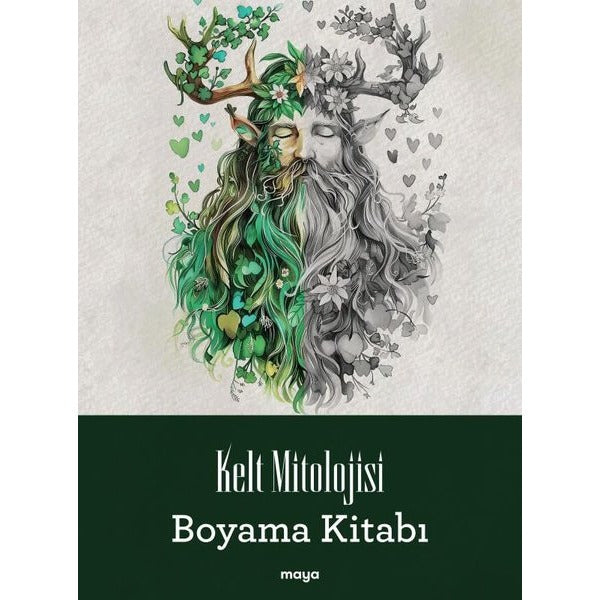 Kelt Mitolojisi Boyama Kitabı | Maya Kitap (İnce Kapak)