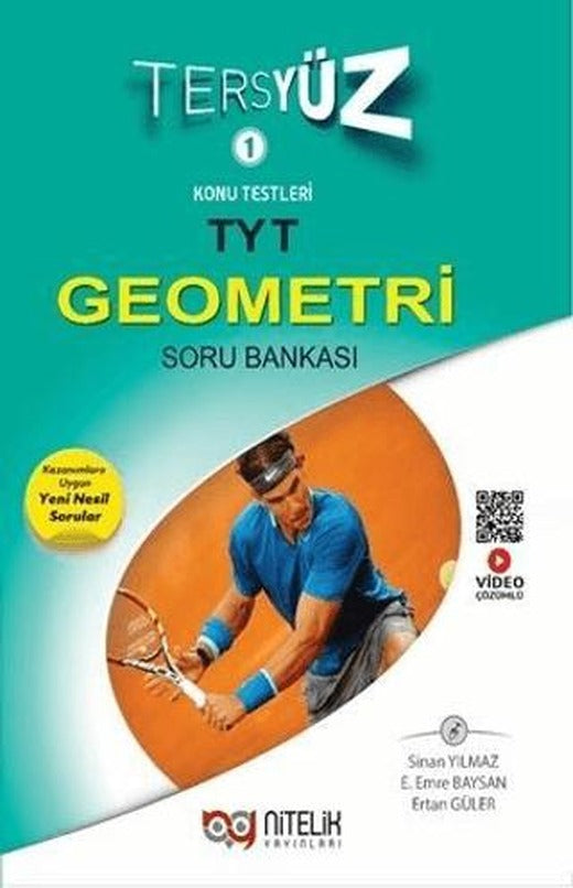 Nitelik YKS TYT Geometri Tersyüz Soru Kitabı | Nitelik Yayınları (Ciltsiz)
