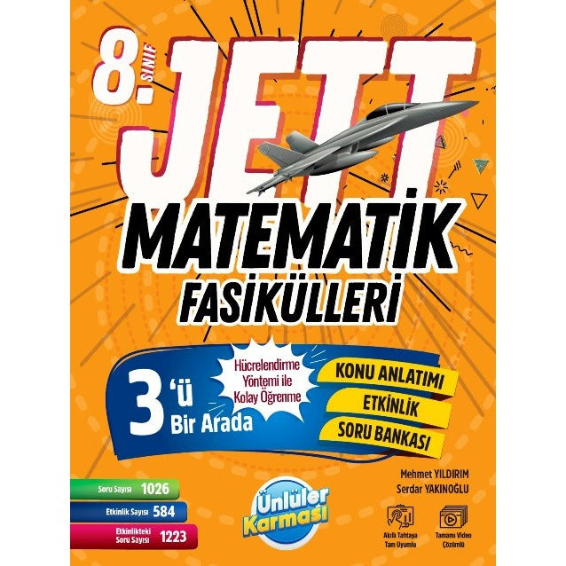 8.Sınıf Jett Matematik Fasiküller Soru Bankası