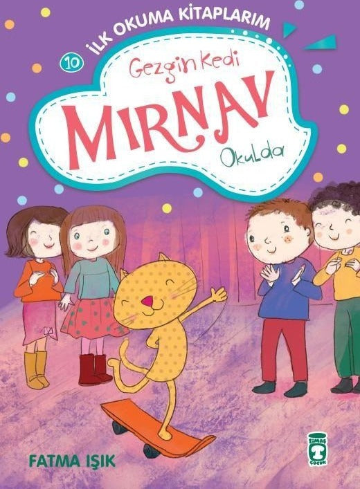 Gezgin Kedi Mırnav Okulda