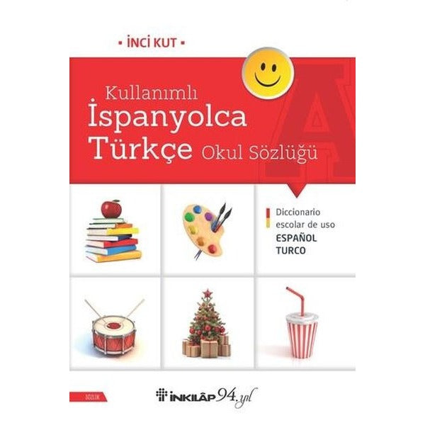 Kullanımlı İspanyolca Türkçe Okul Sözlüğü | İnkılap Yayınları