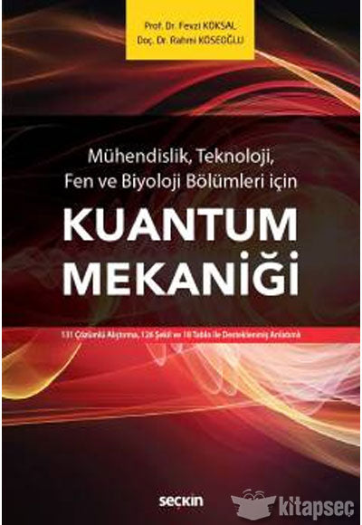 Kuantum Mekaniği - Rahmi Köseoğlu kitap kapağı