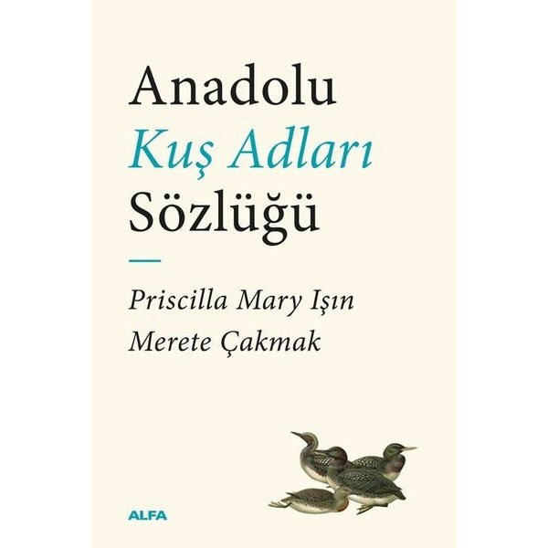Anadolu Kuş Adları Sözlüğü | Alfa Yayıncılık (İnce Kapak)