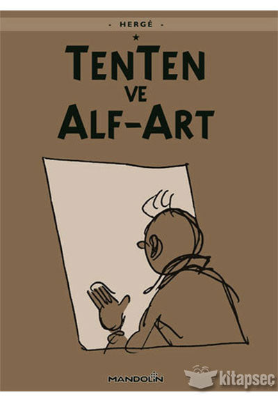 Tenten ve Alf Art - Herge kitap kapağı