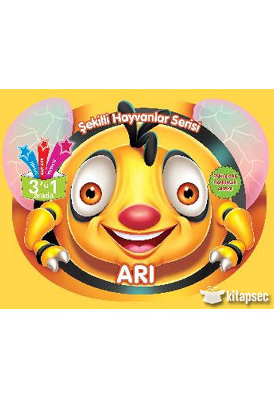 Şekilli Hayvanlar Serisi - Arı - Parıltı Komisyon kitap kapağı
