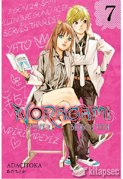 Noragami 7 Başıboş Tanrı - Adaçitoka kitap kapağı
